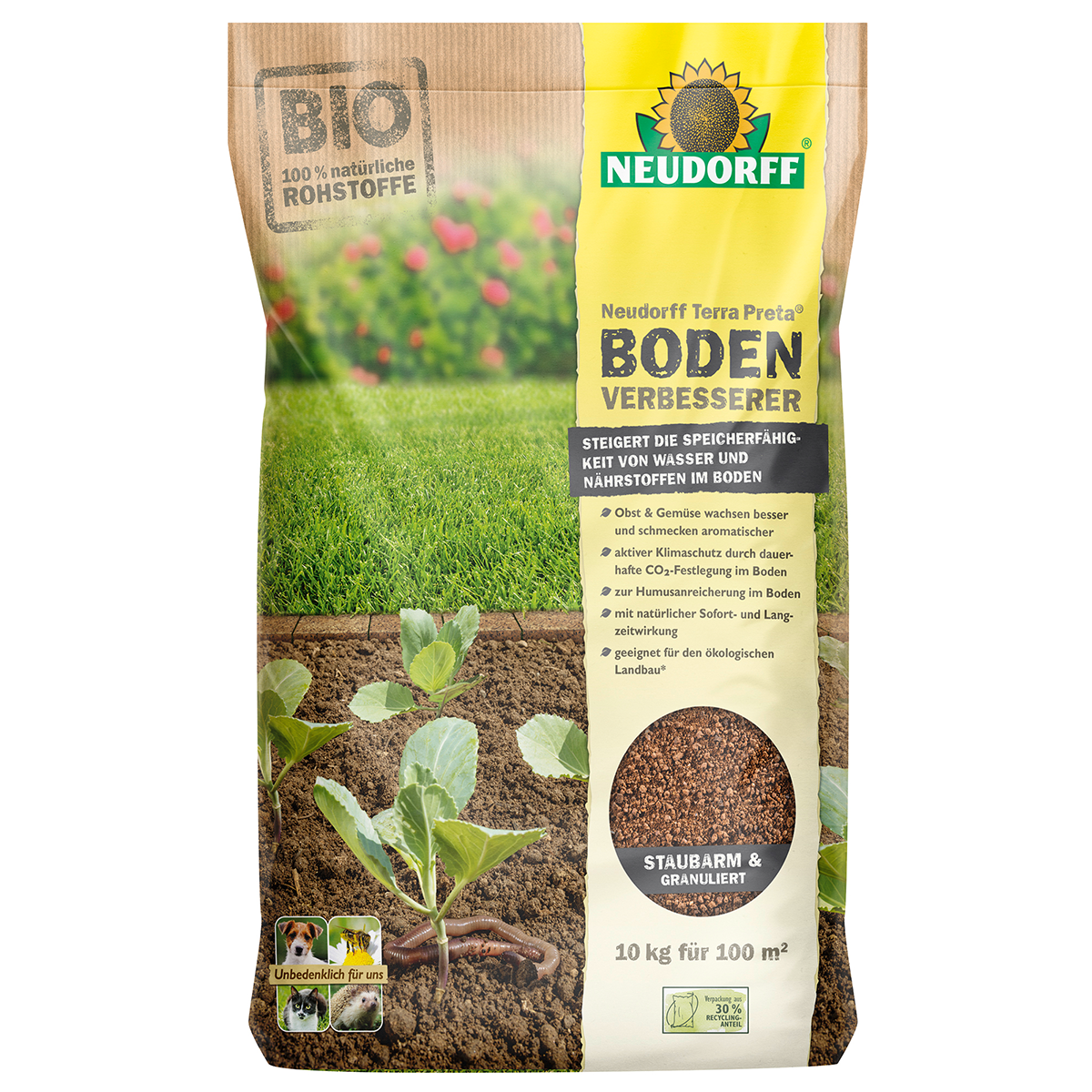 Neudorff Terra Preta BodenVerbesserer, 10 kg