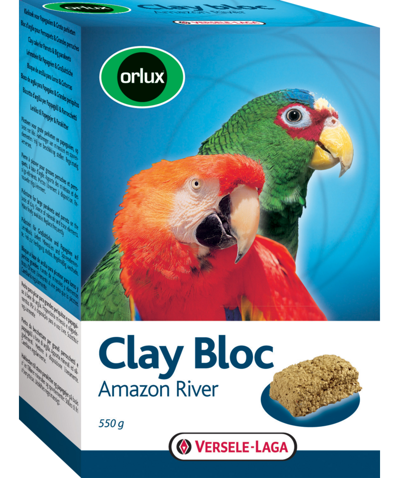 Orlux Clay Bloc Amazon River, 550g