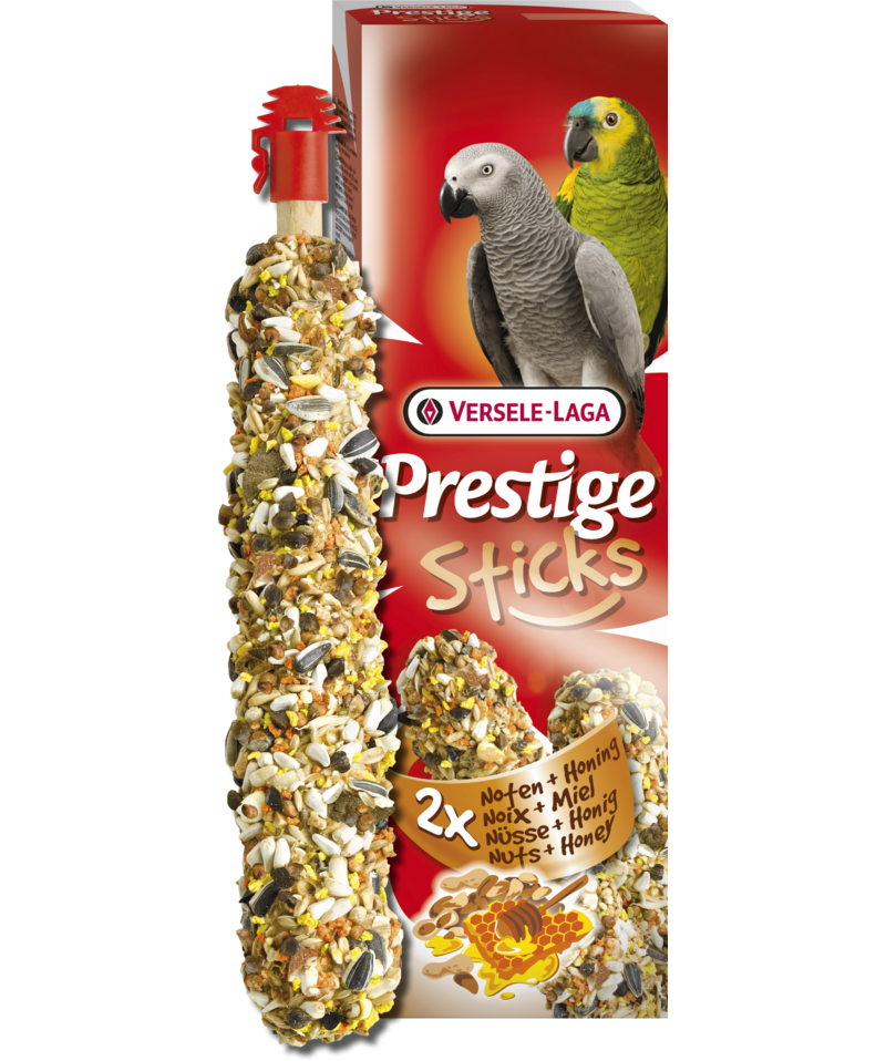 Prestige Sticks Papageien Nüsse & Honig, offen