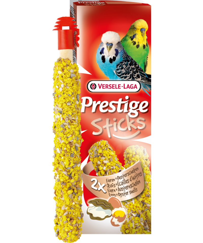 Prestige Sticks Sittiche Eier & Austernschalen, offen