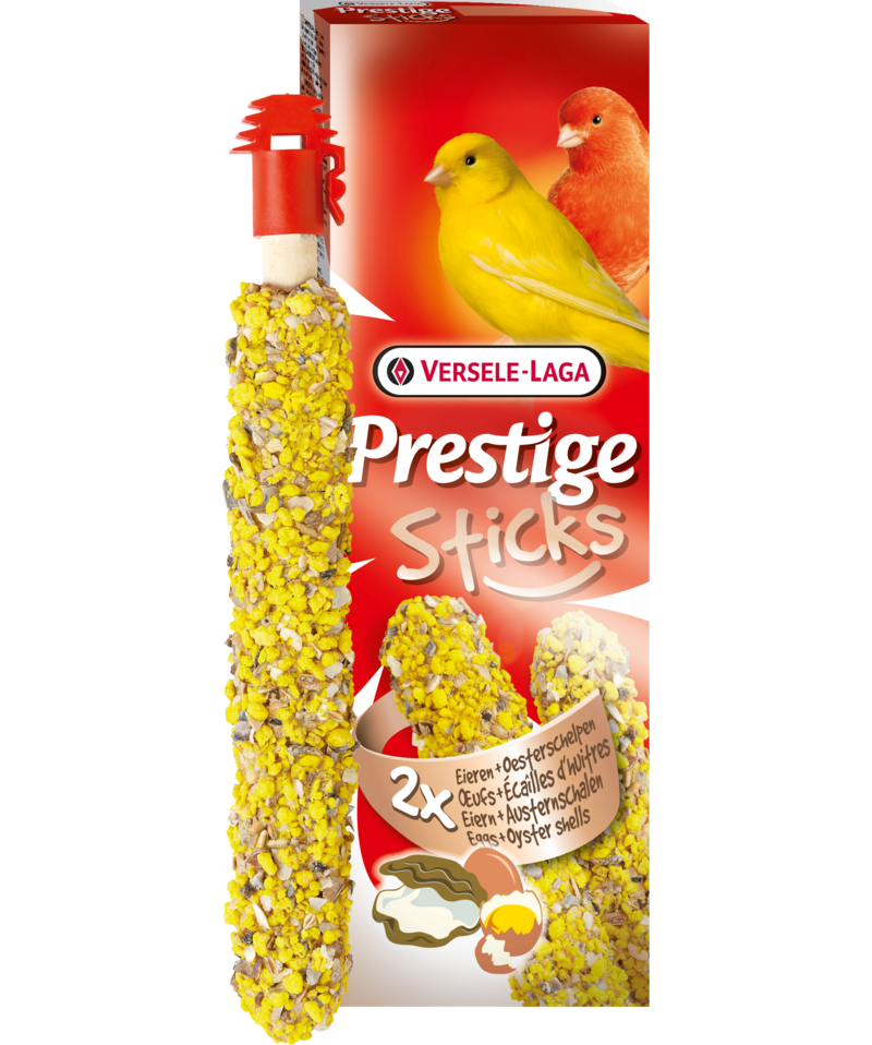 Prestige Sticks Sticks Kanarien Eier & Austernschalen, offen