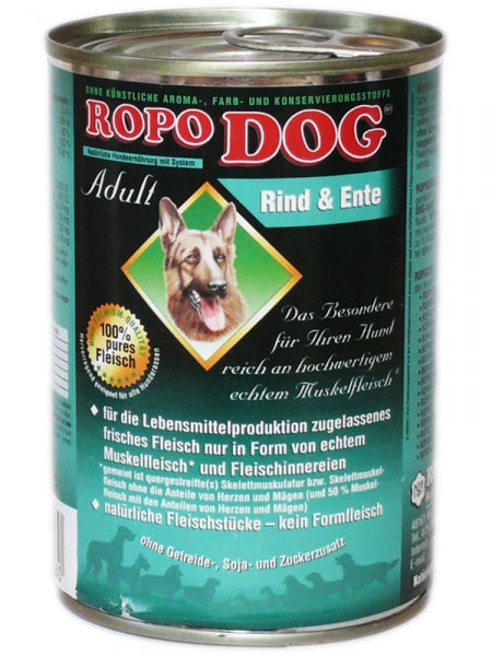 RopoDog Rind & Ente, 400 g