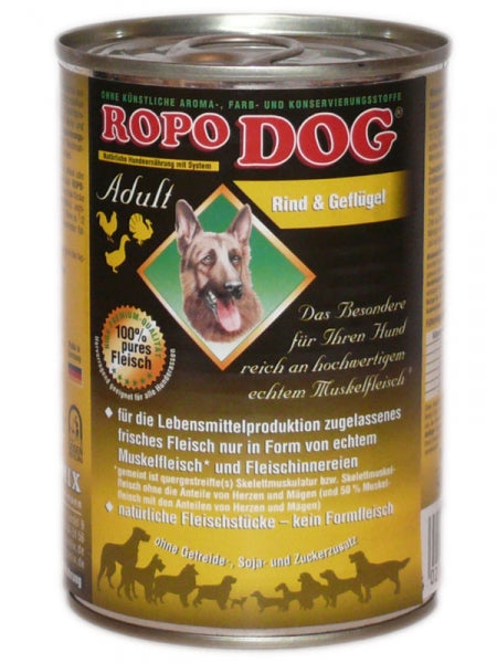 RopoDog Rind & Geflügel, 400 g