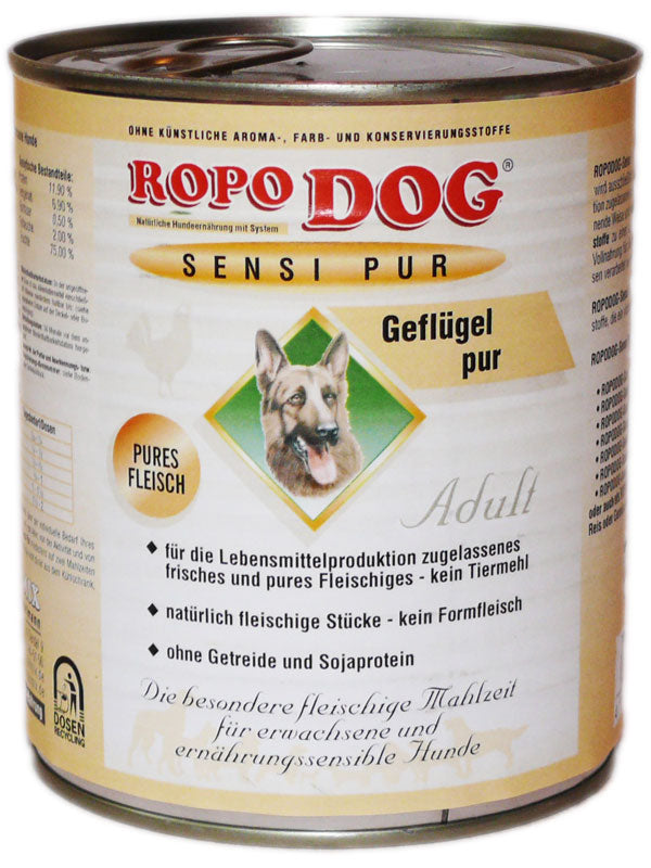 RopoDog Sensi Pur Geflügel günstig bei Hofmax