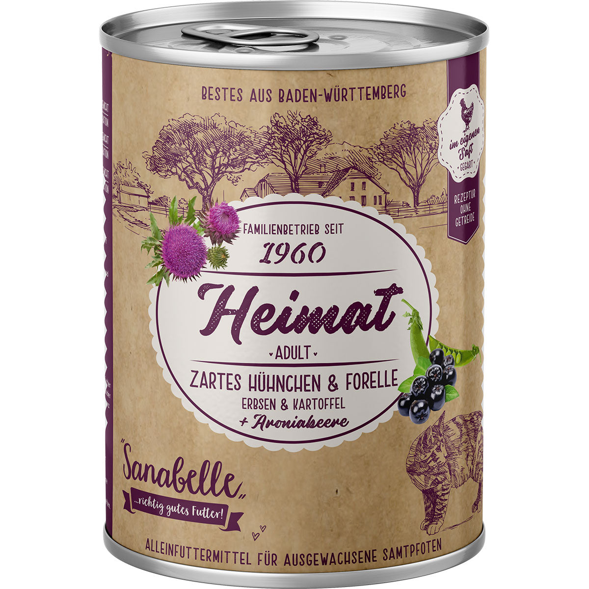 Sanabelle Heimat Adult zartes Hühnchen & Forelle