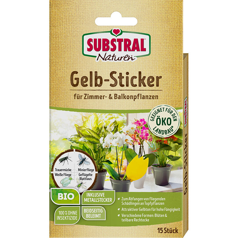 Substral Naturen Gelbstecker, 15 Stück