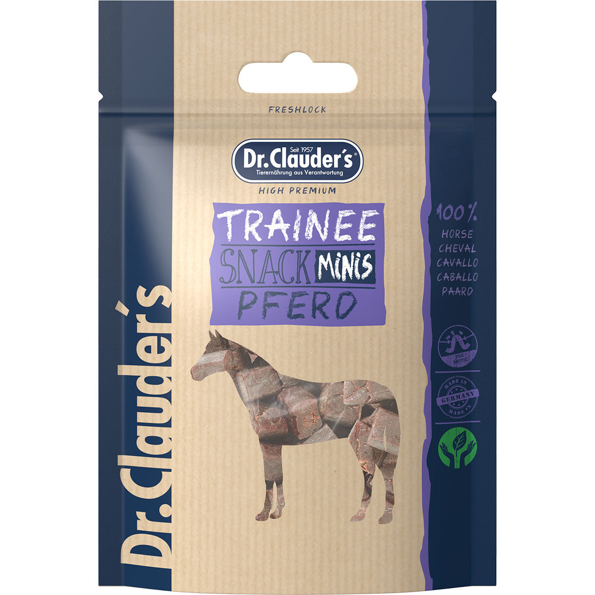 Dr. Clauders Mini Trainee Snack Pferd, 50g