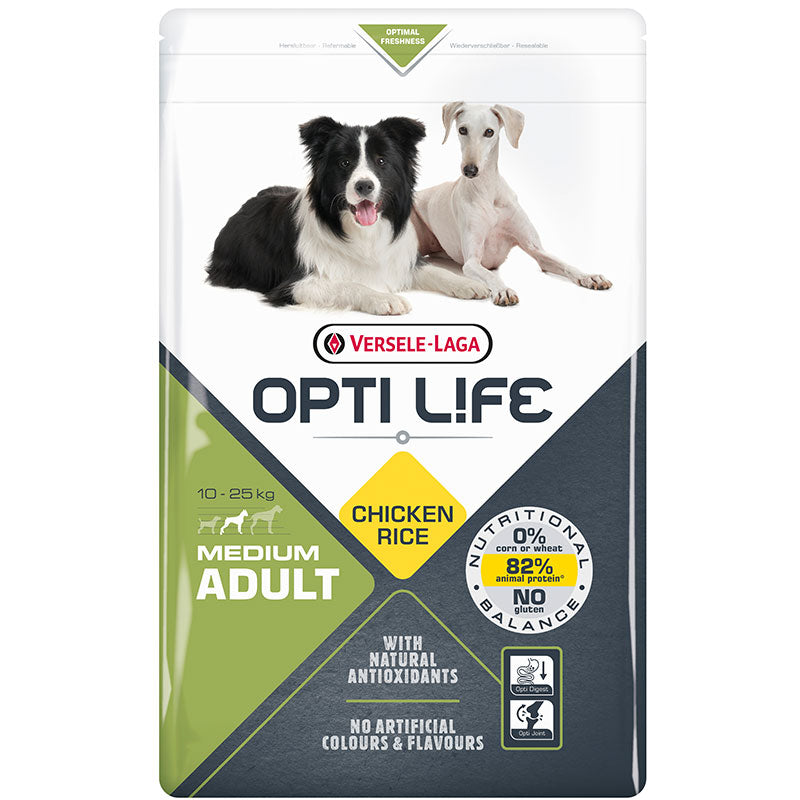 Versele-Laga Opti-Life Adult Medium, 12,5kg