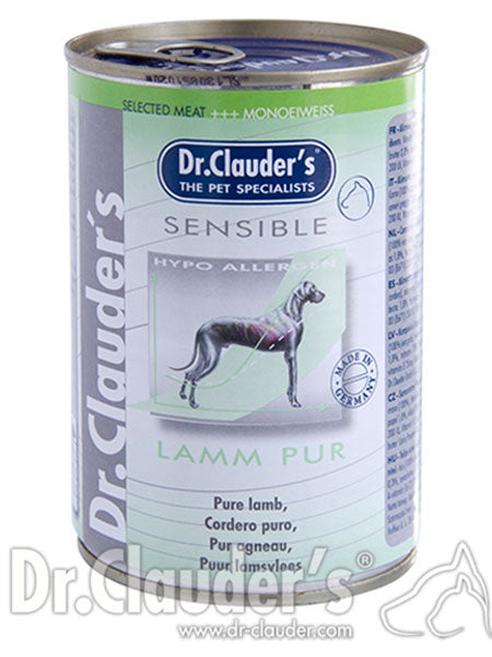 Dr Clauders Sensible Lamm pur, 400g