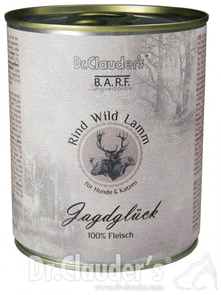 Dr. Clauders BARF Jagdglück (Wild, Lamm, Rind)