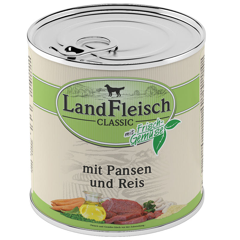 Landfleisch Dog Pansen & Reis