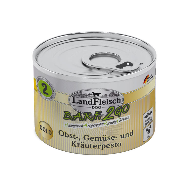 Landfleisch BARF2GO Pesto Gold, 200g