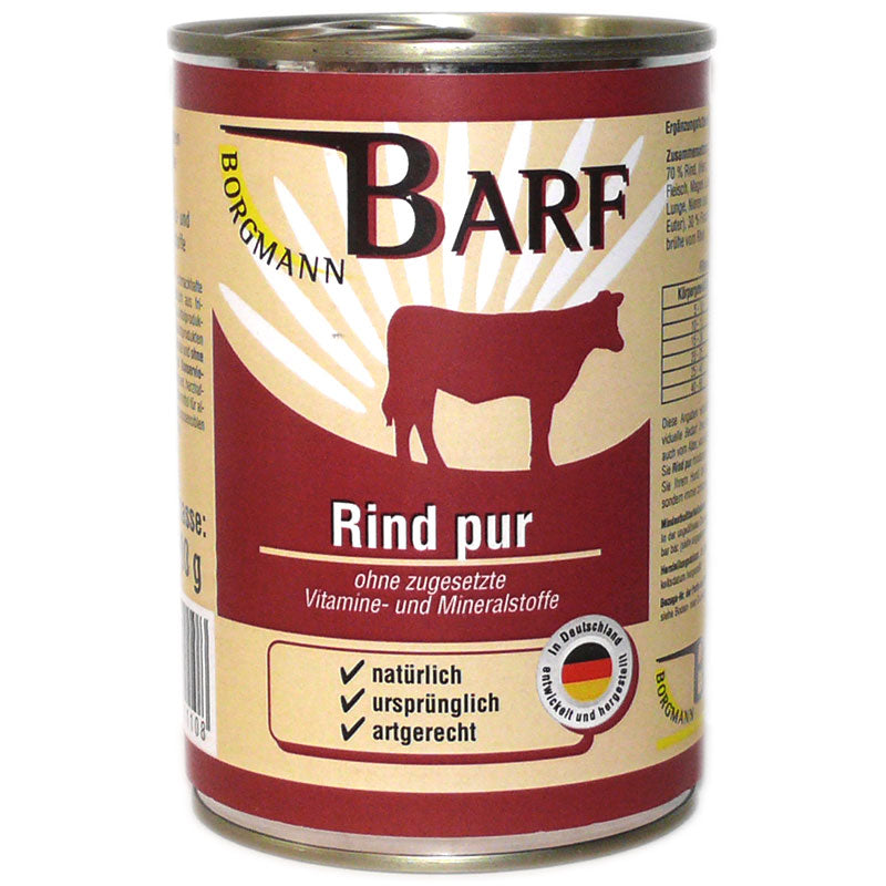 Borgmanns Barf Rind pur