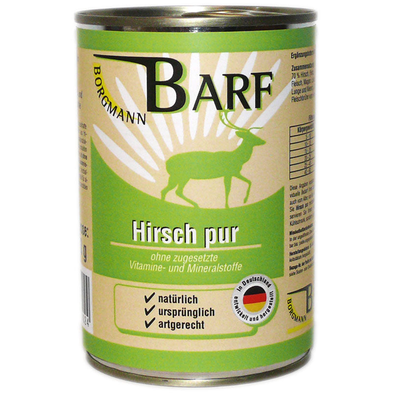 Borgmanns Barf Hirsch pur