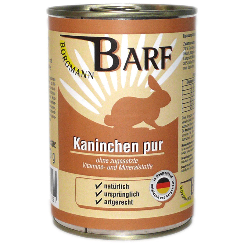 Borgmanns Barf Kaninchen pur