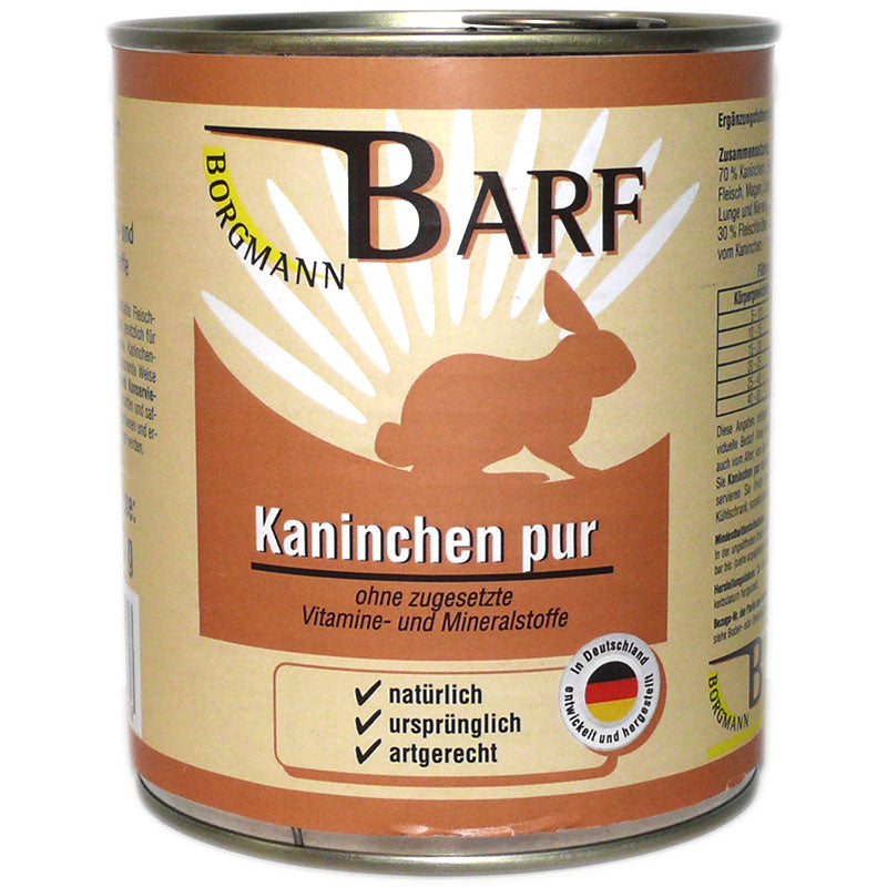 Borgmanns Barf Kaninchen pur