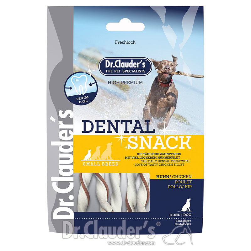 Dr. Clauders Dental Snack Huhn small breed, 80g