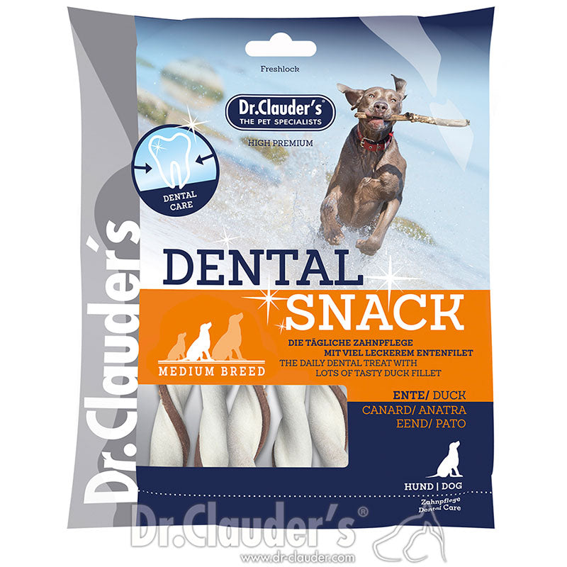 Dr. Clauders Dental Snack Ente medium breed, 170g