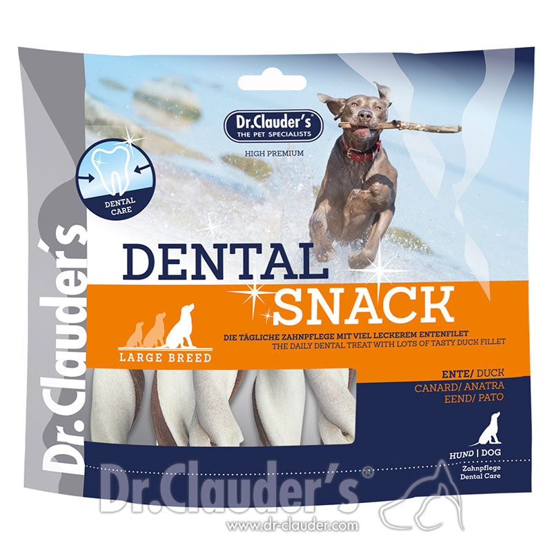 Dr. Clauders Dental Snack Ente large breed, 500g