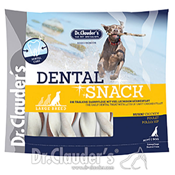 Dr. Clauders Dental Snack Huhn large breed, 500g