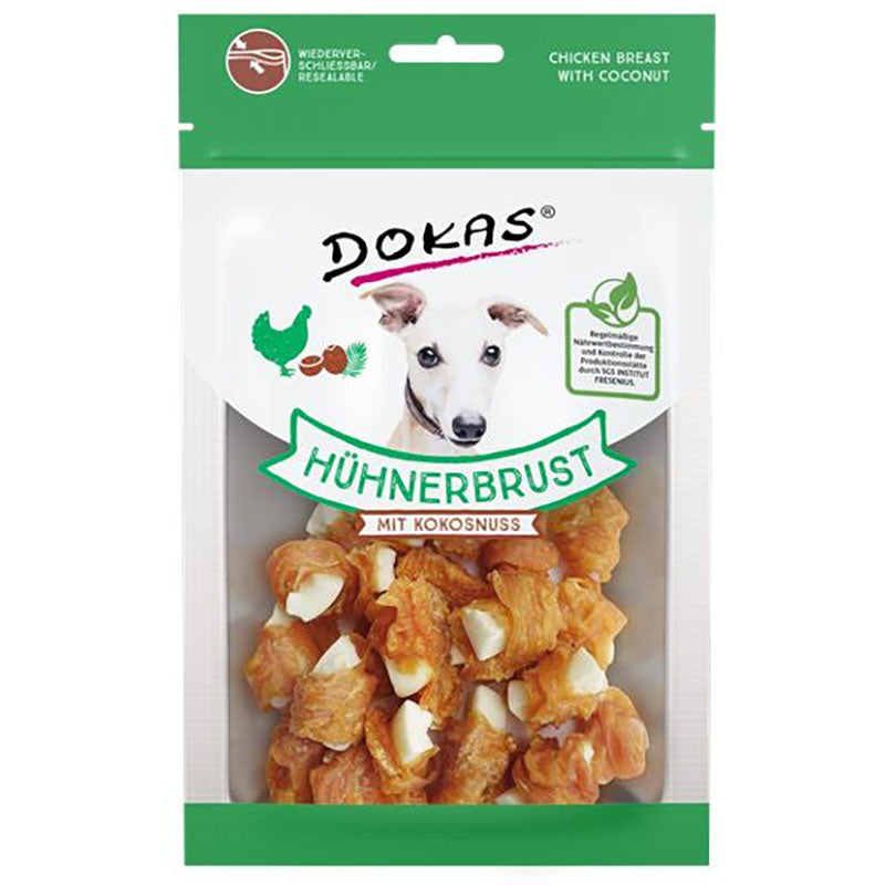 Dokas Hühnerbrust mit Kokosnuss, 60g