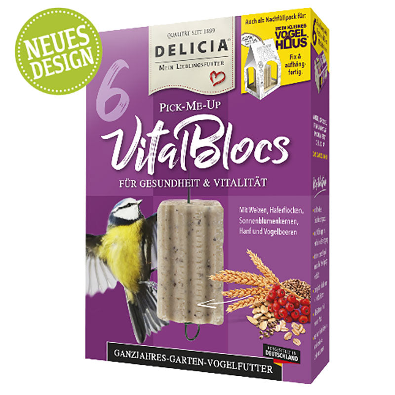 Delicia Pick-Me-Up VitaBloc, 6 Stück