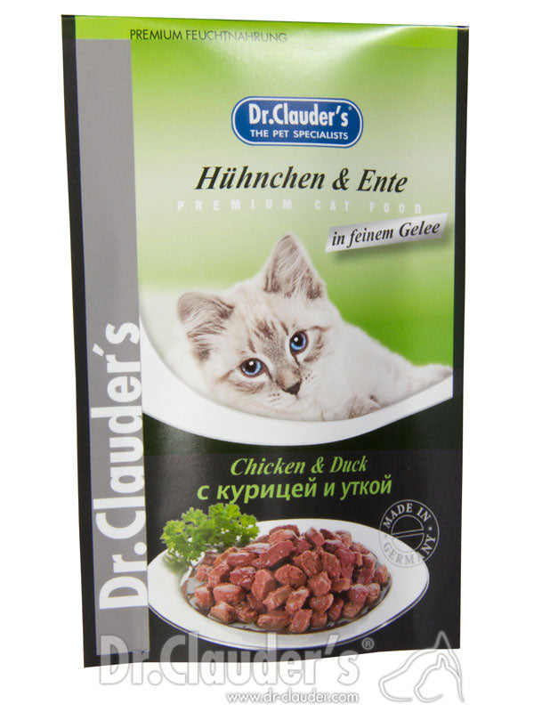 Dr. Clauders Hühnchen & Ente in Gelee, 100g